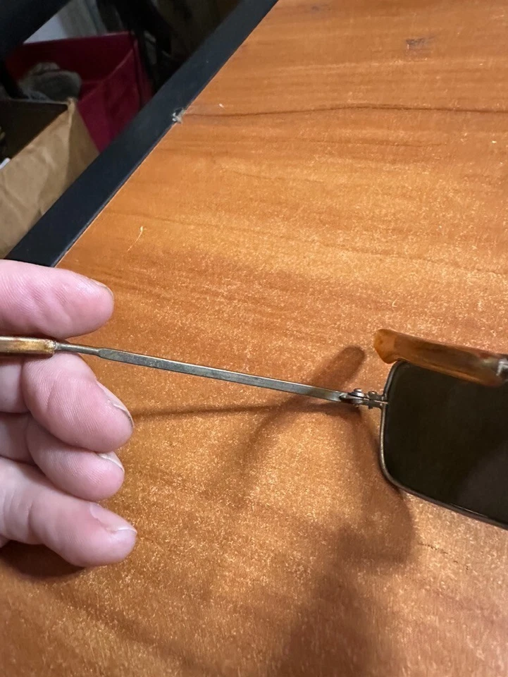 Gafas de sol ópticas vintage American Aviator Pilot Foto 4 de 4