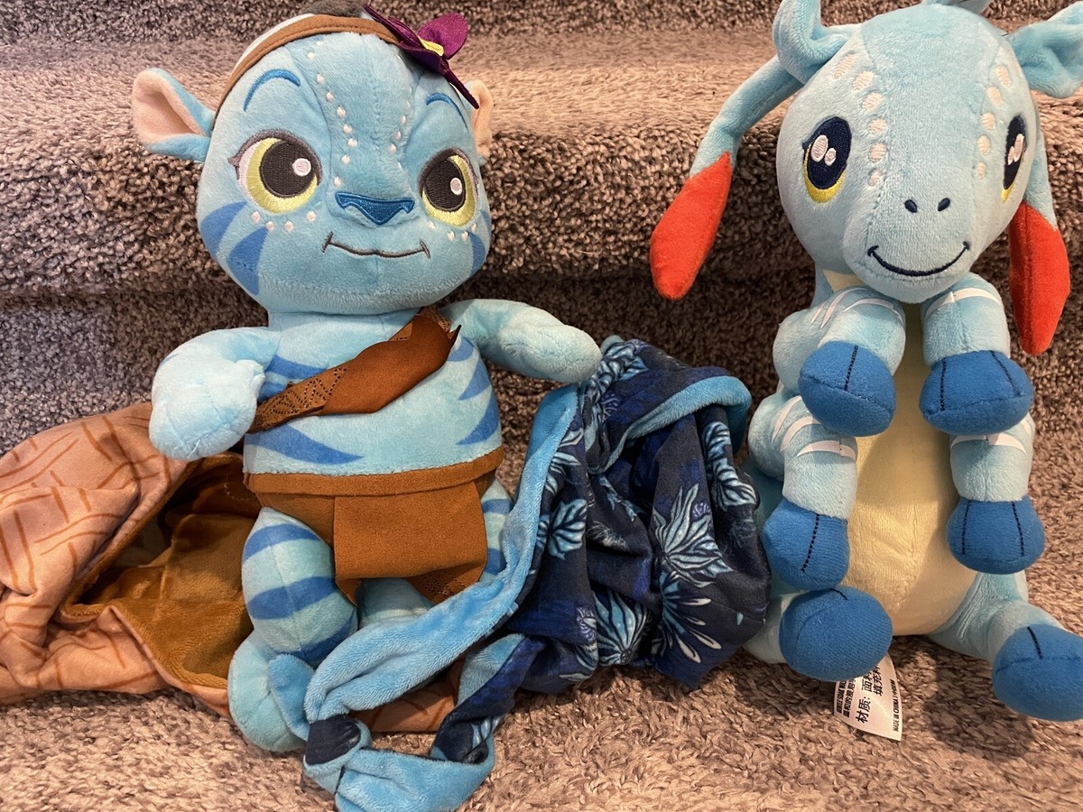 Disney Parks Pandora Avatar Baby Na'vi & Direhorse Swaddle Blanket