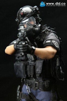 1/6 DID LAPD SWAT ミリタリーフィギュア Perfect Did Ma1001 1/6 Los Angeles J Swat Lapd Swat Action