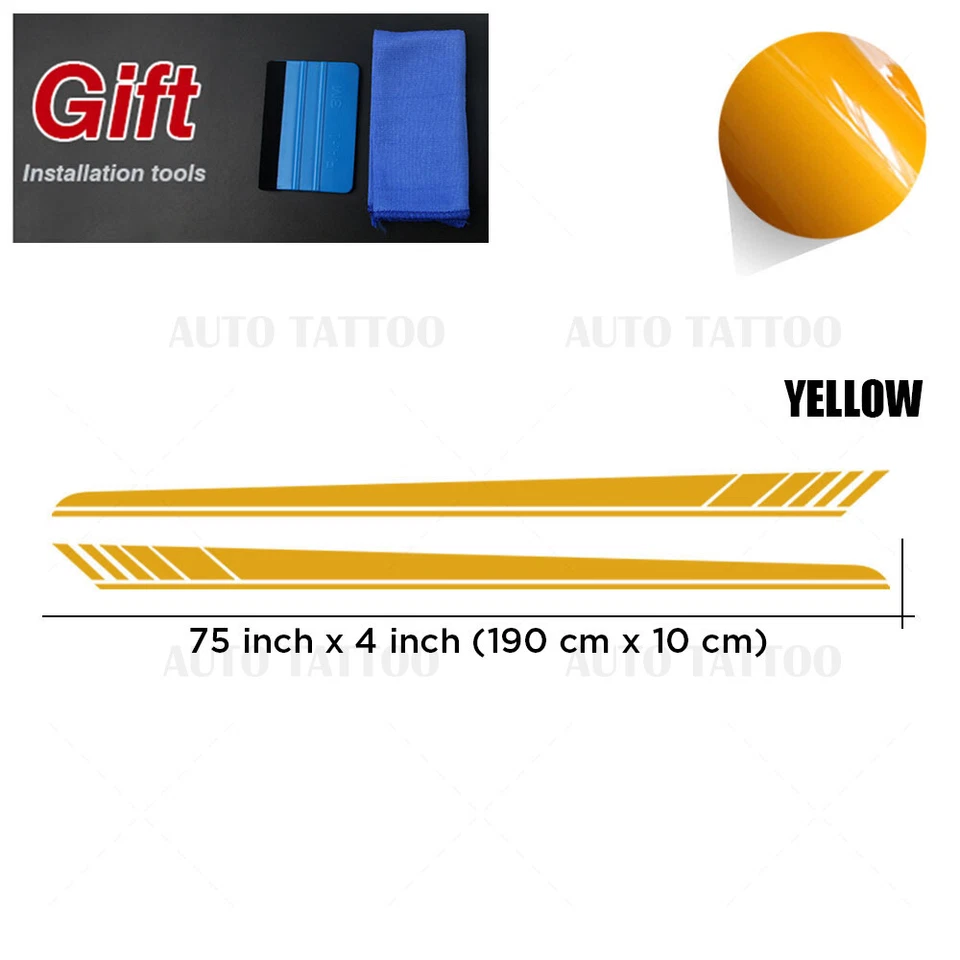 Mercedes Benz Edición Especial 1 AMG Sport Falda Lateral Rayas Vinilo Calcomanía Adhesiva Foto 3 de 4