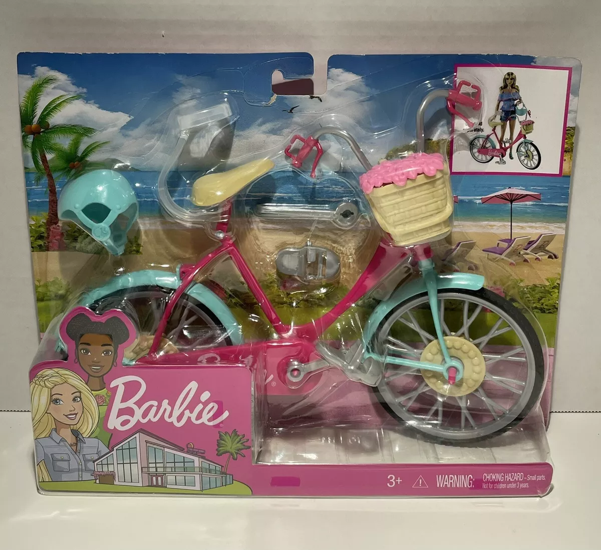 Barbie best sale doll bicycle