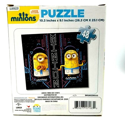Minions 48 Piece Puzzle Jigsaw | eBay