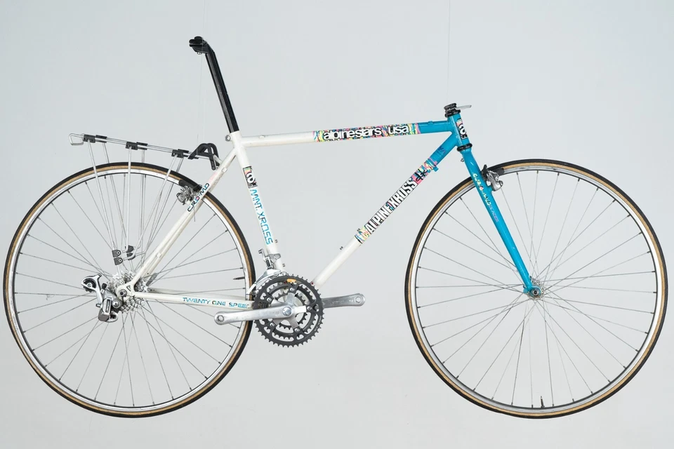 ALPINESTARS ALPINE KROSS MTB GRAVEL MOUNTAIN BIKE VINTAGE SHIMANO OLD STEEL - Image 2 of 4