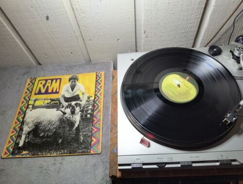 Paul And Linda McCartney Ram , SMAS -3375 Apple Records 1971 VG