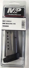 1 Smith & Wesson M&P 9mm Shield 8 Round Stainless NEW Magazine Factory 199360000