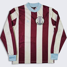FC Amsterdam Vintage Le Coq Sportif Soccer Jersey - White, Red & Blue Uniform