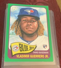 Vladimir Guerrero Jr 2019 Topps Gallery Heritage GREEN RC  #HT-39, #d / 250
