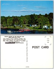 Rucks Resort Big Portage Lake Minnesota Postcard