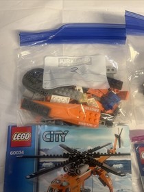 Lego City Arctic Helicrane 60034 100% Complete W/Instructions