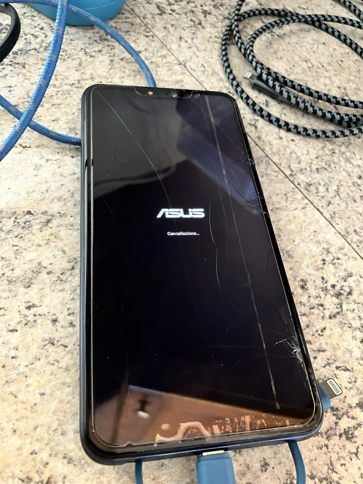 Asus Zenfone Max M2 (ZB631KL) Blu Con Scatola Ottime Condizioni - Immagine 2 di 4