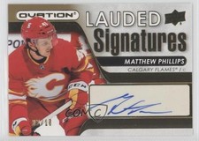 2021-22 Upper Deck Ovation Lauded Signatures Gold 2/15 Matthew Phillips Auto 4z8