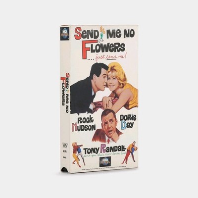 Send Me No Flowers VHS Tape NTSC NR Full Screen 1964 MCA Universal Home Video
