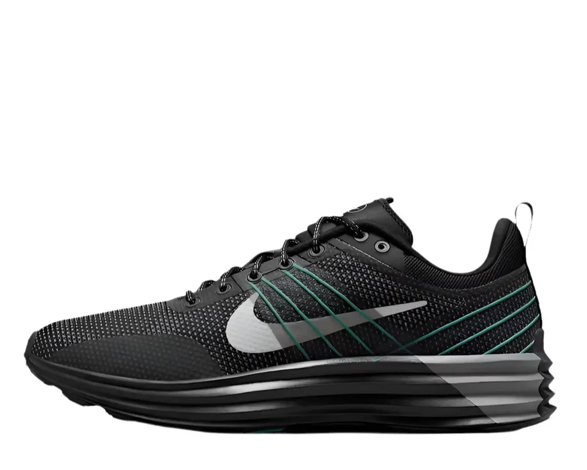 Nike ルナローム　グリーン　アビス　24.5 未使用 Nike Lunar Roam Premium Black Grey Aurora Green for Sale