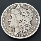 1882 CC MORGAN SILVER DOLLAR "VF" VERY RARE GREAT US COIN