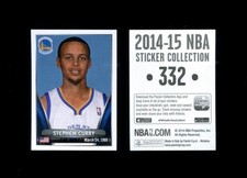 2014-15 Panini Sticker # 332 *** STEPHEN CURRY *** Golden State Warriors