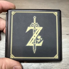 Zelda BotW Sword PowerA NSW Game Card Case 2017 Nintendo Switch Holds 12 Games