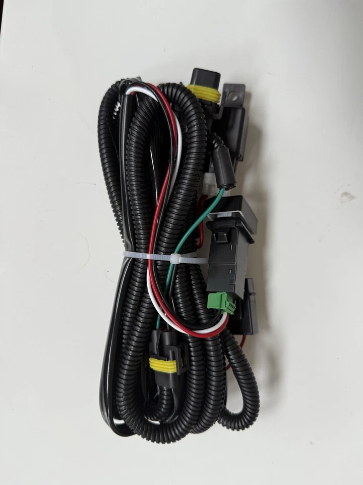 Accesorios Arnés de luz antiniebla 40A plástico + metal práctico cableado de enchufe Foto 4 de 4