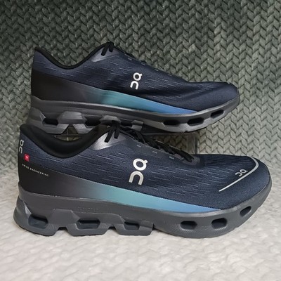 On Cloudspark Black Blueberry Men's Walking Running Sneakers Shoes Size 14