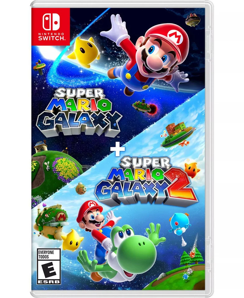 Super Mario Galaxy + Super Mario Galaxy 2 for Nintendo Switch. [US Version-2025] - Image 1 of 1
