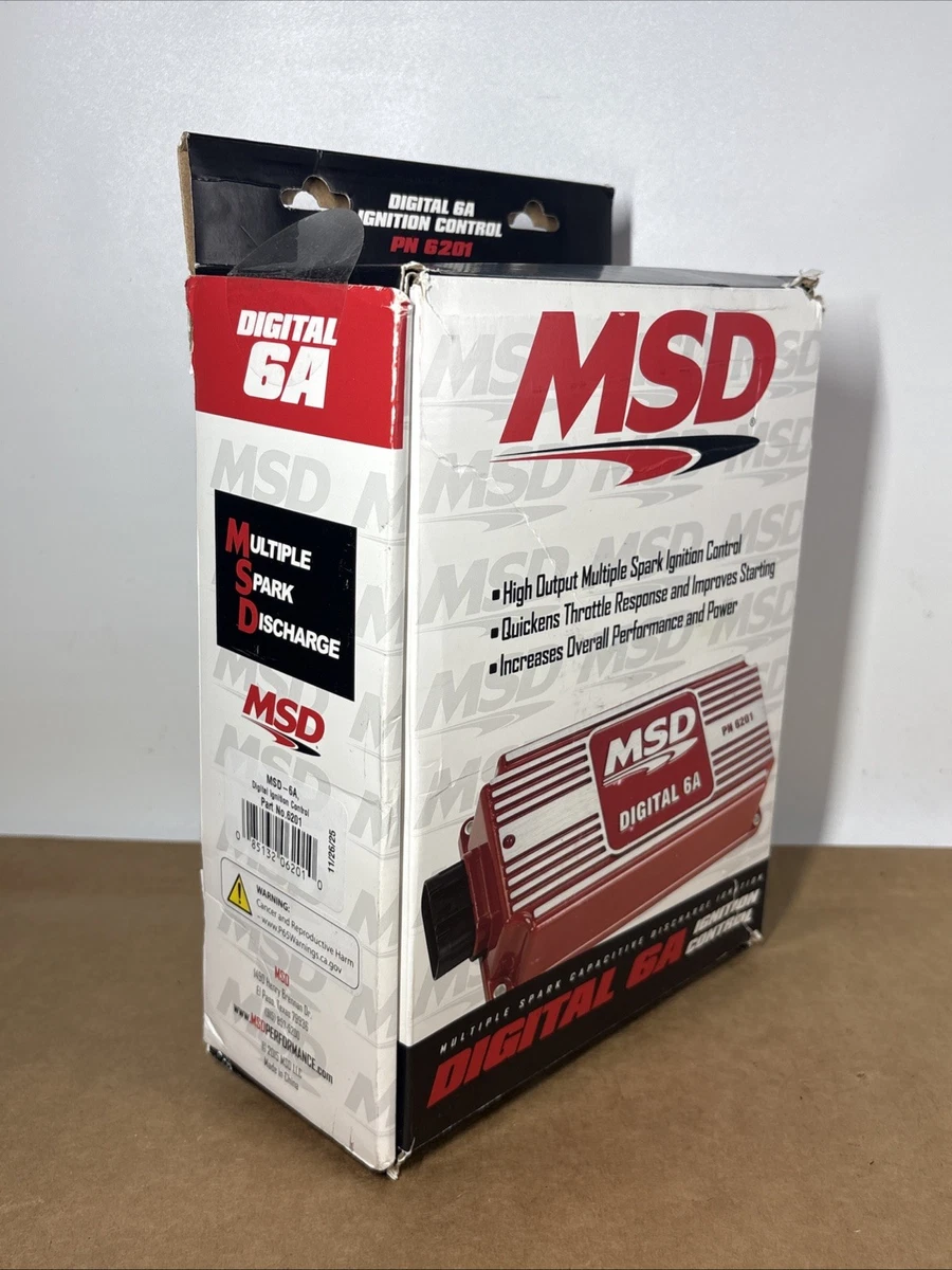 MSD 6201 Digital 6A Ignition Control - Red photo 3