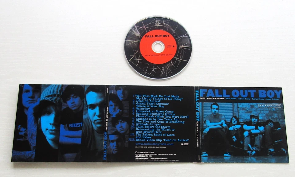 Fall Out Boy CD Save Rock And Roll Live In Phoenix Mania set of 9 CDs - Image 3 of 4