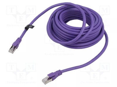 Line S/FTP OFC RJ45-Stecker,beiderseitig PVC Patch cord 6a