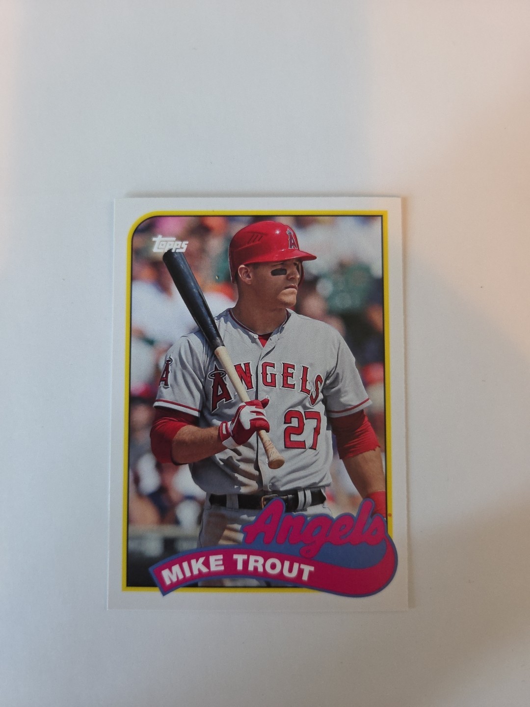 2014 Topps Archives Baseball Mike Trout Short Print SP Card # 205