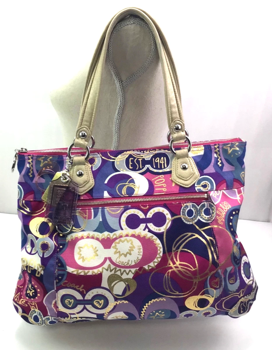 25+ Coach Poppy Shoulder Bag Purple Bags & Handbags for Women for