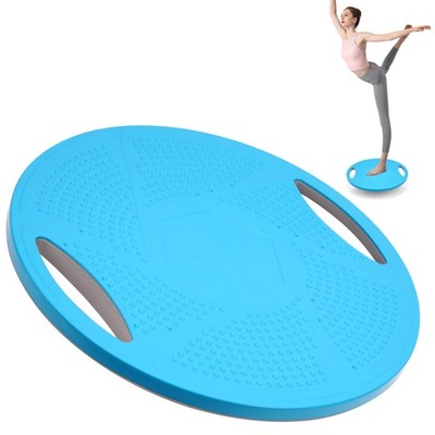 Balance Board Wackelbrett Balancekissen mit Griffen Gleichgewichtstraining Ø42cm