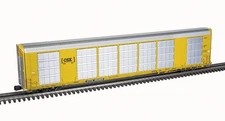 ATLAS O 3001498-2,3001498-3 CSX GUNDERSON MULTI MAX AUTO CARRIERS 3 RAIL OGA