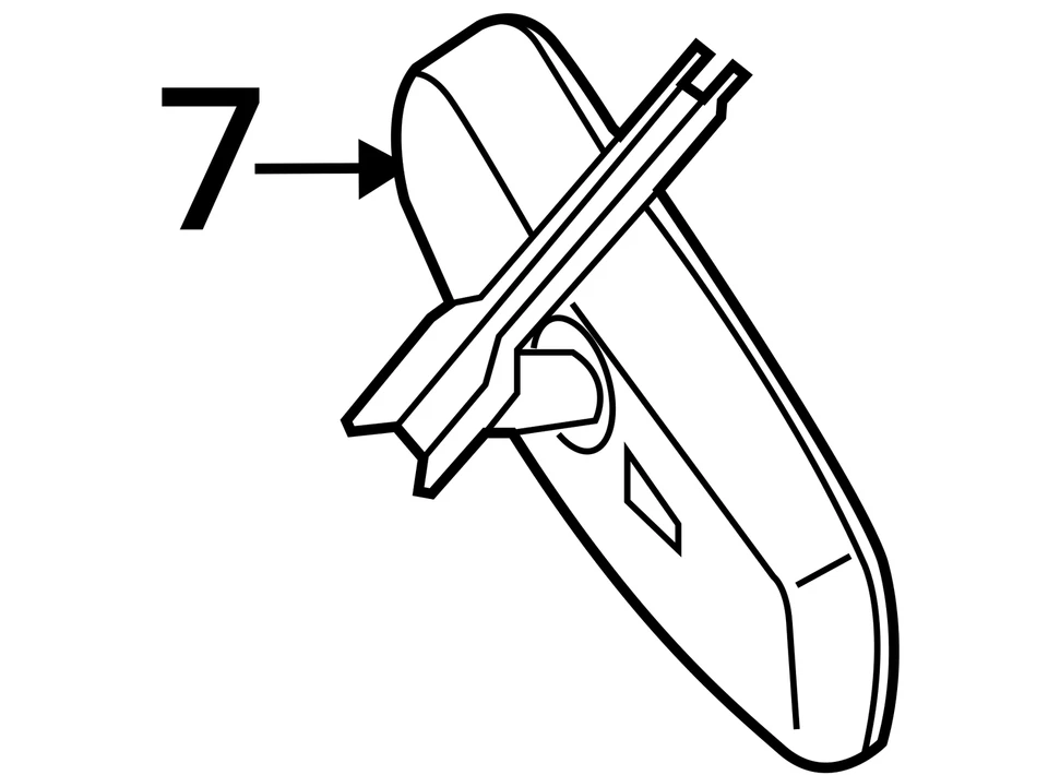 Espejo retrovisor cupé con atenuación automática para 07-13 ALTIMA 803167 Foto 3 de 4