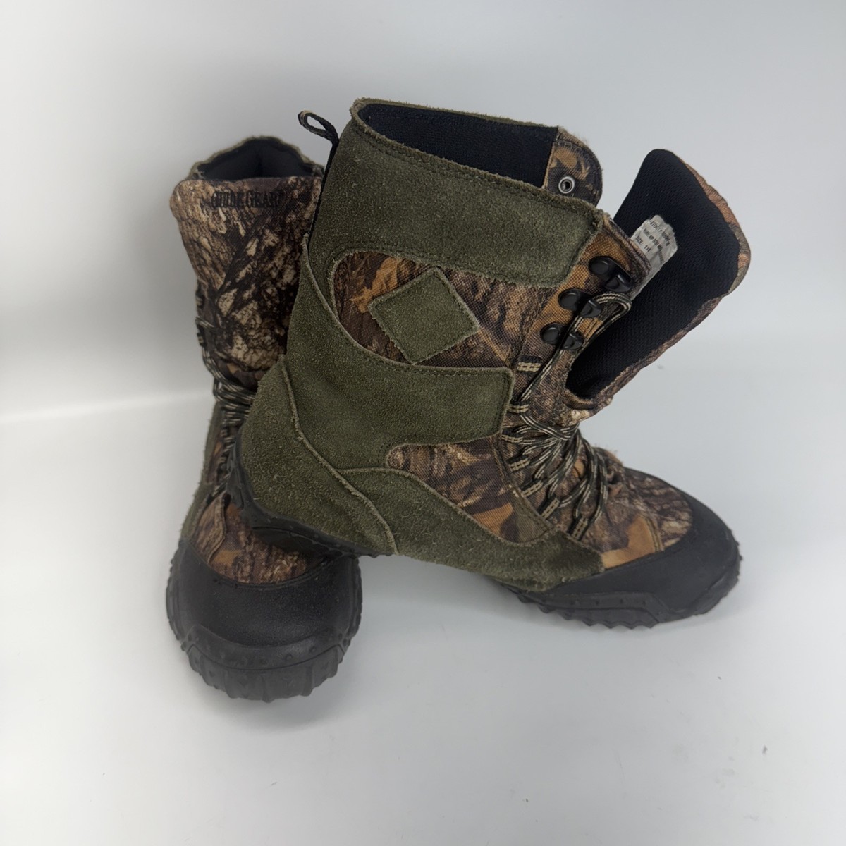 Guide Gear Mens Mossy Oak Camo Waterproof Front Zip Hunting Boots Size 11 M  NEW 4f814852-4e2d-4e36-9623-  main image 4