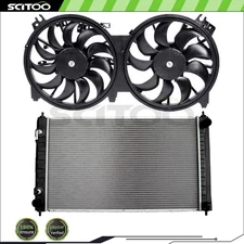 Car Radiator and Cooling Fan Kit Fit For 2007 2008 2009 2010-2018 Nissan Altima