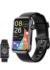 Smart Watch for Women Men Kids,Fitness Tracker Watch with 1.47"Full Screen Black