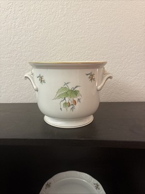 HEREND PORCELAIN HANDPAINTED WILD ROSE BERRY (ROSEHIPS)