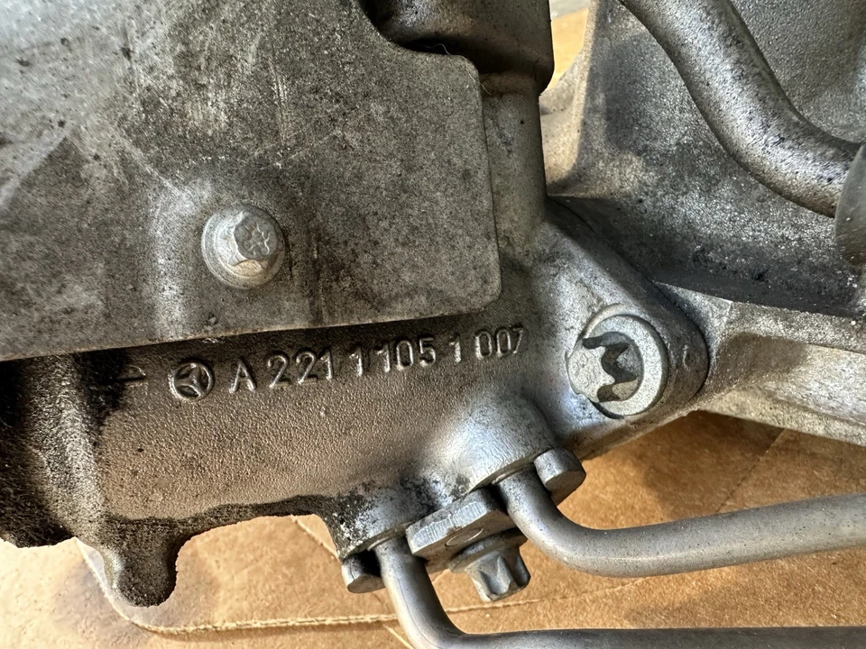 Mercedes-Benz S550 2009 dirección asistida cremallera y piñón A22111051007 OEM Foto 3 de 4