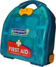 Image of Astroplast Mezzo First Aid Kit 20 Person Compact Mountable HSE Compliant Blue