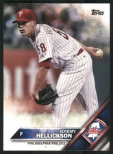 2016 Topps Update #US185 Jeremy Hellickson Philadelphia Phillies 34880
