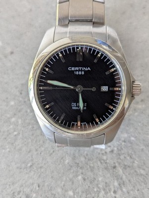 Vintage Certina 1888 DS Pilot 100m/330 ft Swiss Made Watch