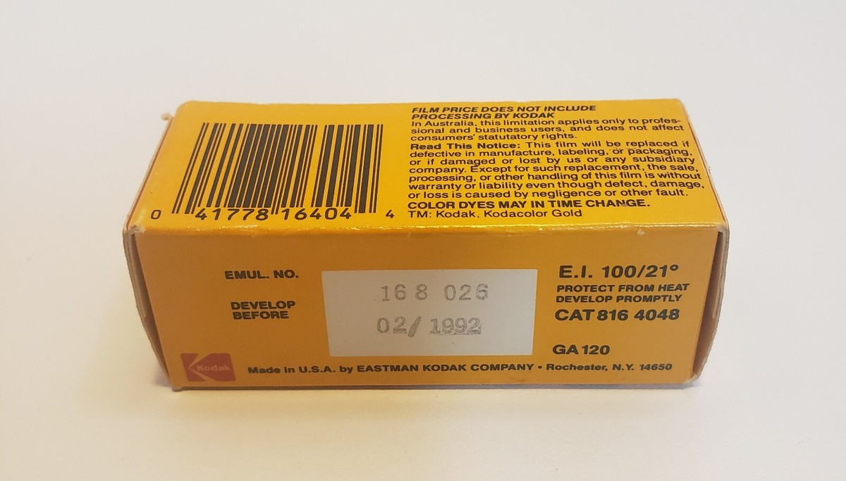 Kodak Gold 120フィルム 8本 Kodak Gold 120 film - Single roll – dubblefilm