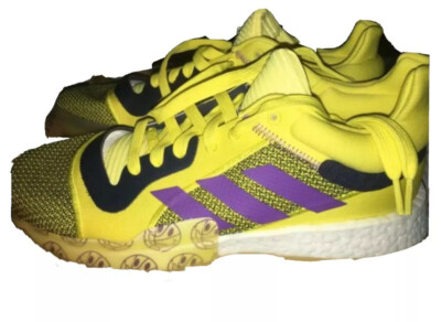 Adidas Marquee Boost Low Yellow Purple Lakers Basketball  display picture 1