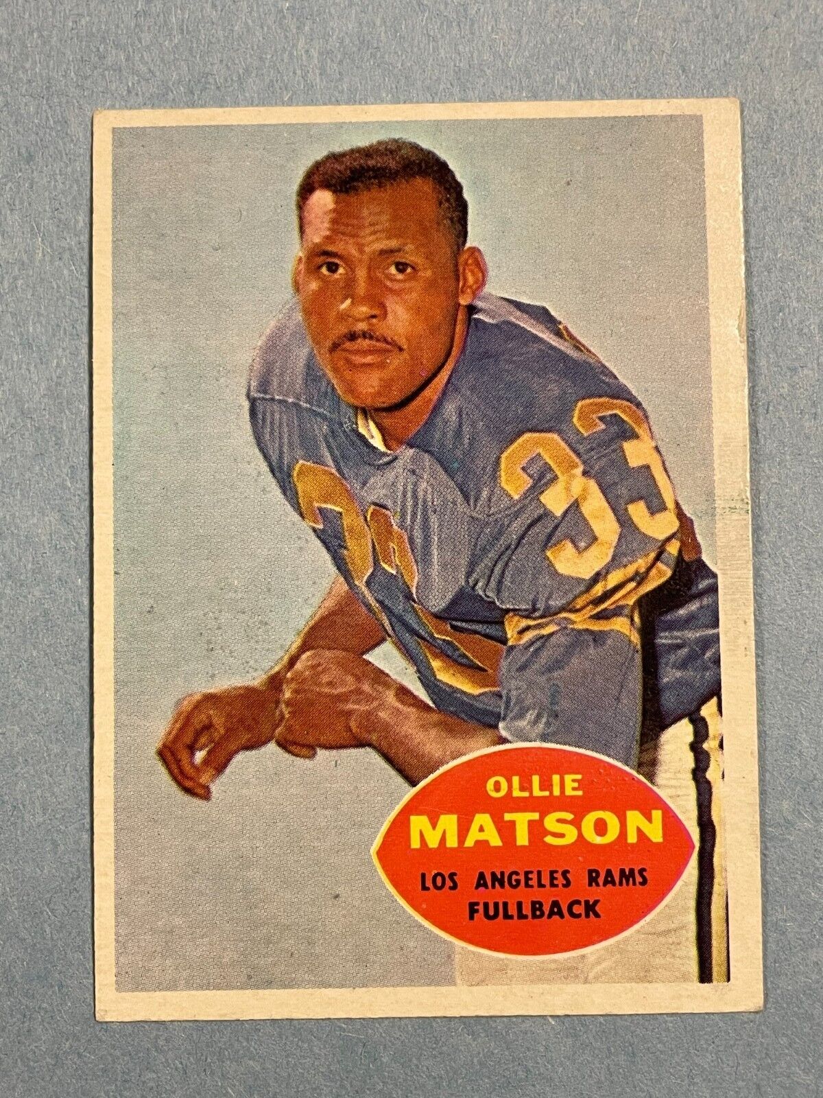 1960 Topps Ollie Matson #63 HOF Los Angeles Rams