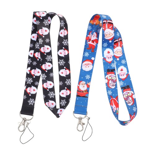 2 Pcs Mobile Phone Cord Work Versatile Hanging Rope Exquisite Lanyard