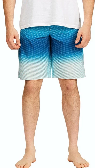 Billabong Men s Fluid Pro 21 inch Outseam Stretch Boardshort Acid Blue 28