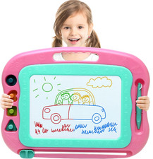 Magnetic Drawing Board Magna Kids Doodle Board,Toddler Toys for Girls Boys 3 4 5