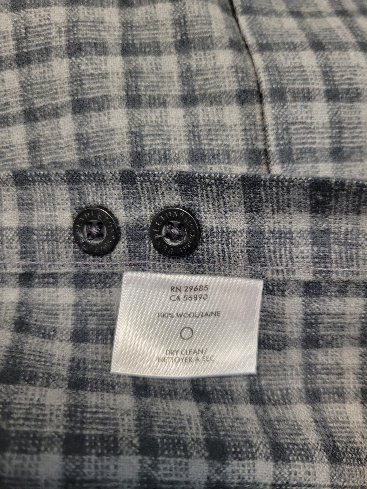 PENDLETON Flannel 100% Wool LODGE Button Shirt Me… - image 7