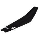 ENJOY SEAT COVER FIT  KTM  SX / SXF 2019 -2021 EXC 2020 ALL BLACK RIBBED LOGO