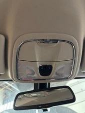 Used Front Upper Center Console fits: 2015 Jeep Cherokee roof w/o sunroof w/ambi