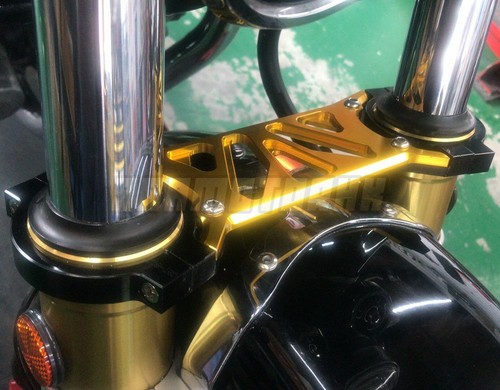 Soporte estabilizador de horquilla delantera para Kawasaki Ninja650 2006-2010 07 08 2009 65x200mm - Imagen 12 de 14
