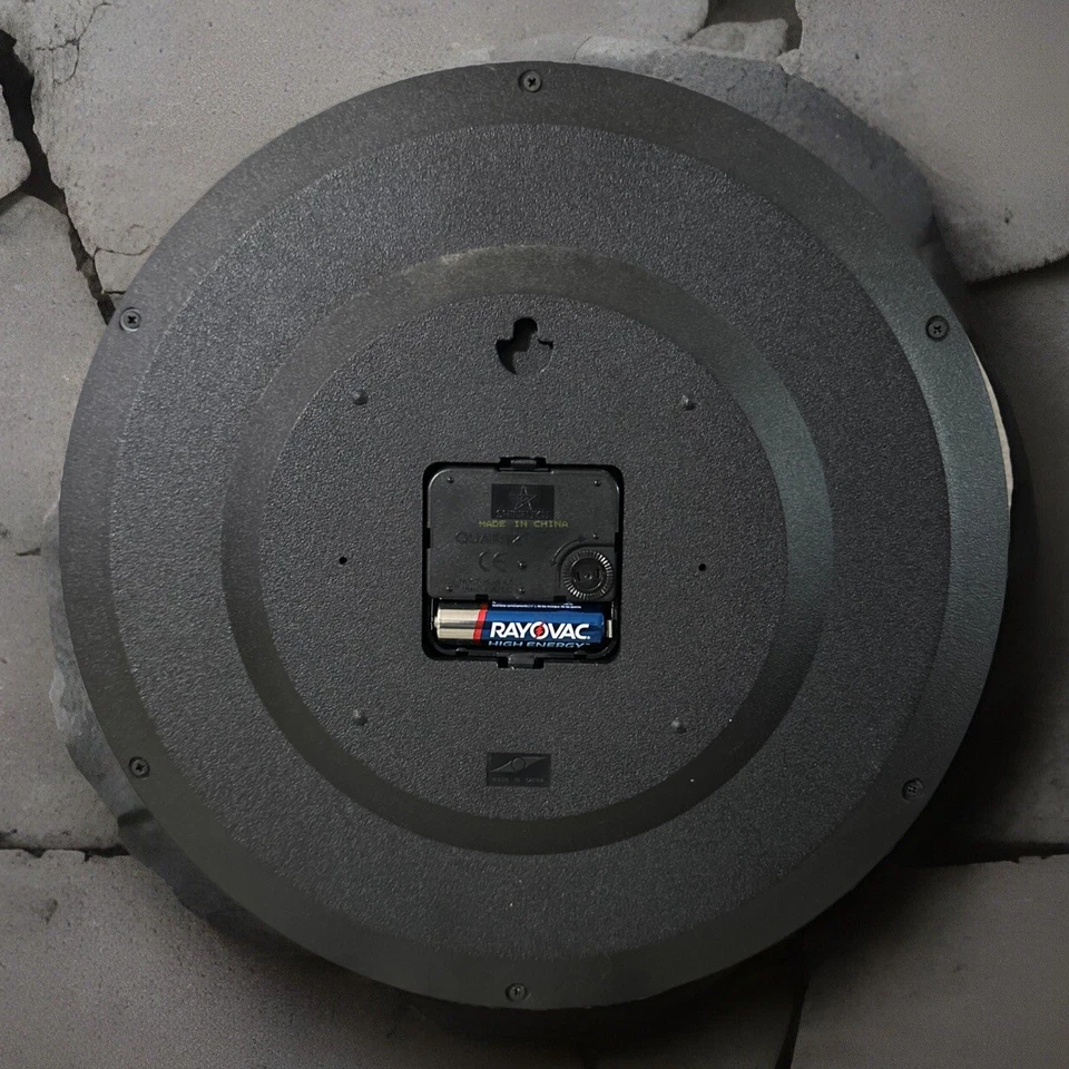 "Reloj de pared Sun Times 11 1/2"" Miami huracanes funciona muy bien excelente estado usado" Foto 2 de 4